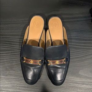 Tory Burch Navy Flats, size 8
